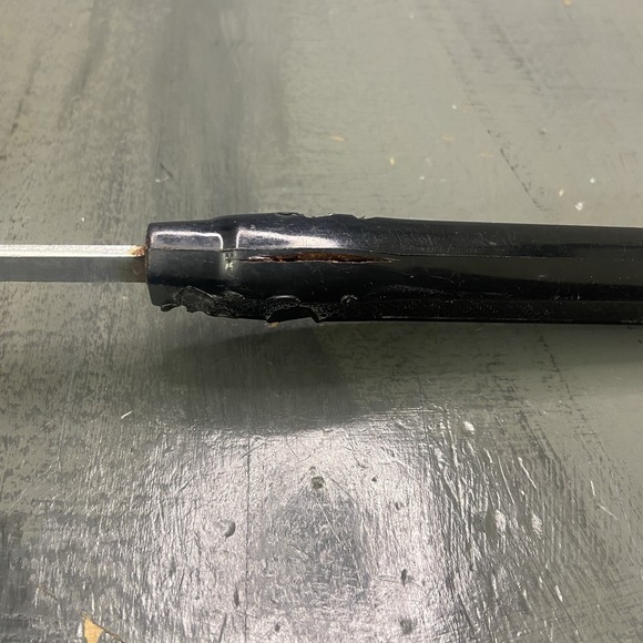 Vintage EKCO USA Black Nylon Serving Spoon Spatula Scraper Kitchen Utensil - Picture 9 of 9